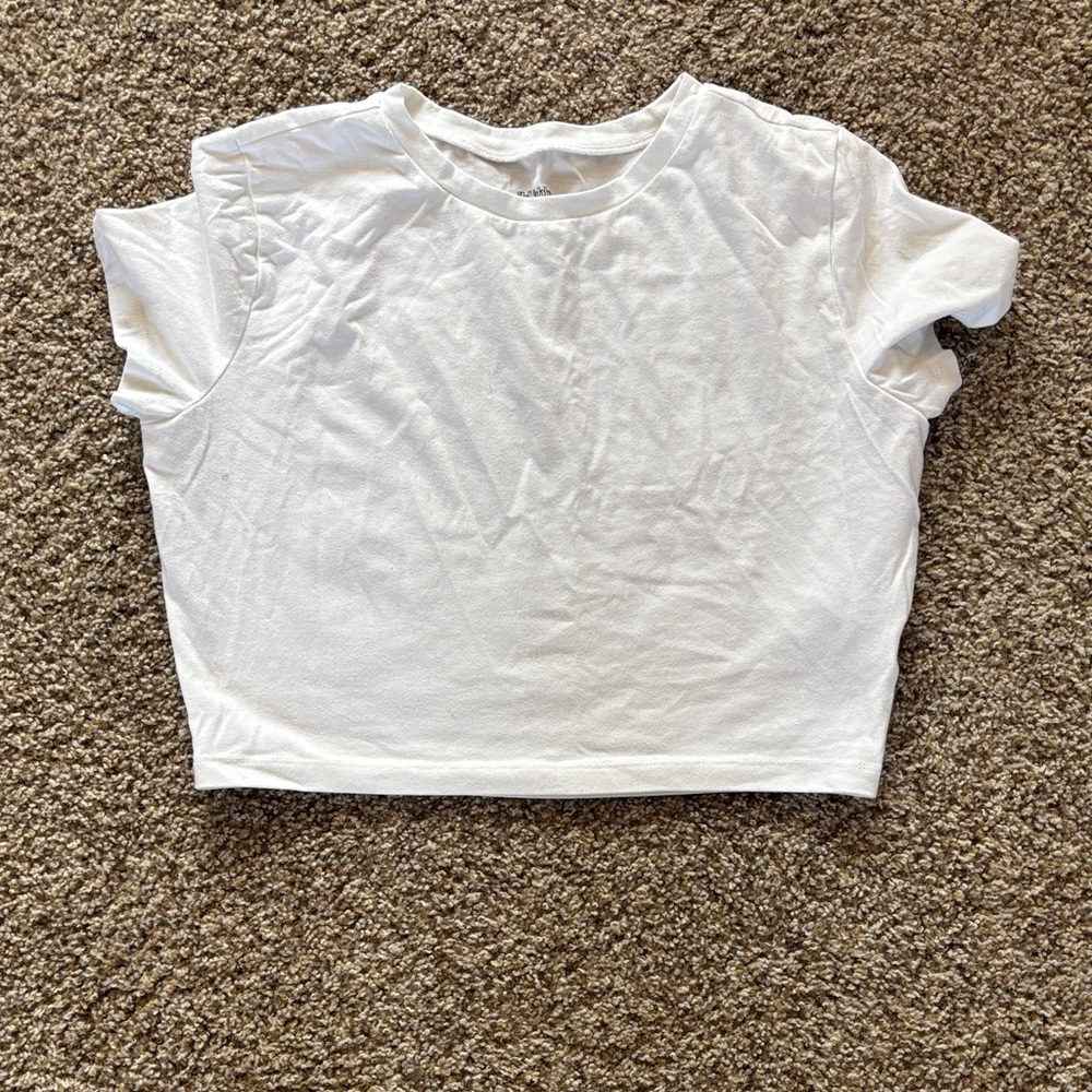 Wild Fable White Crop Top